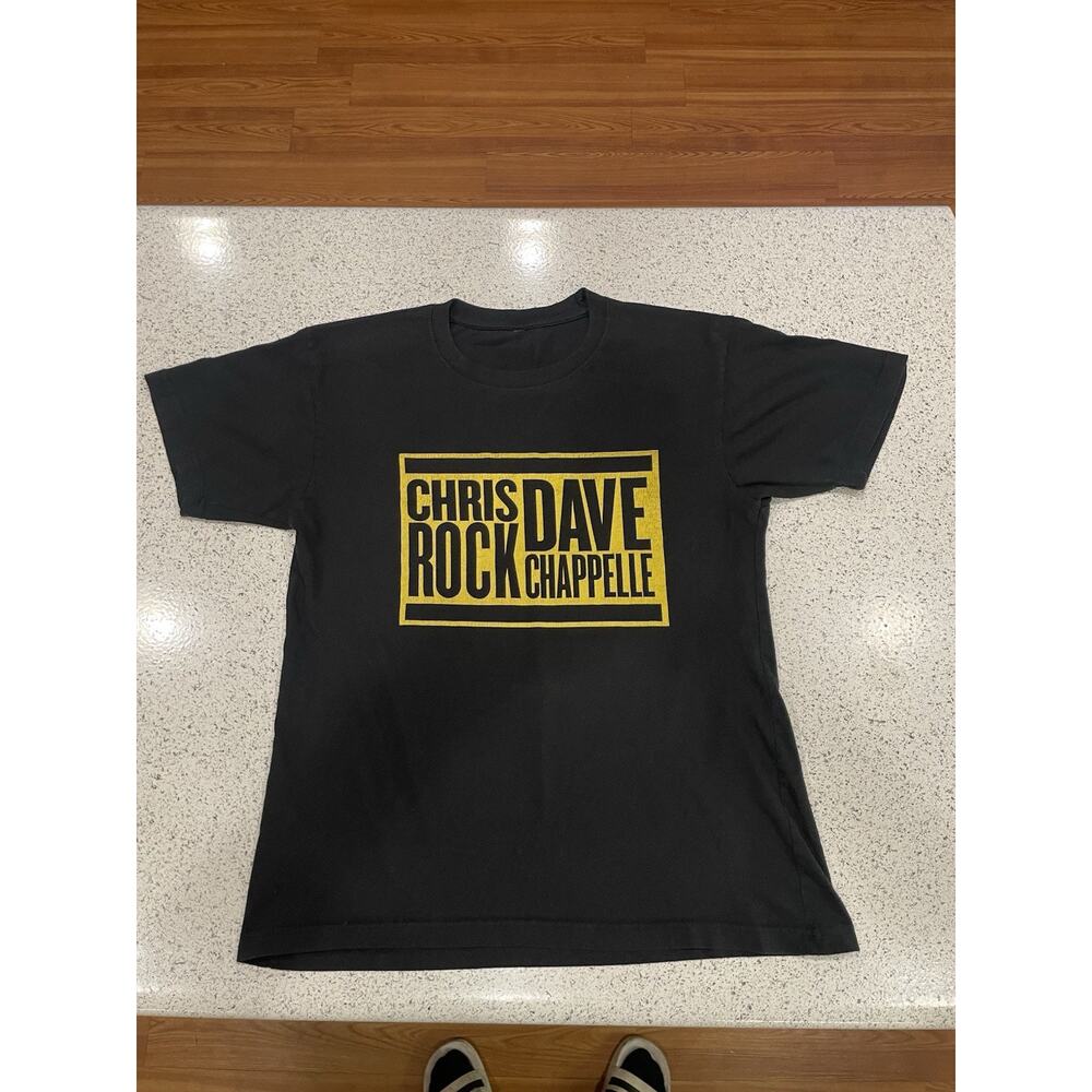 Chris Rock Dave Chappelle Shirt L Tour Shirt 2022 Comedy Show Shirt L